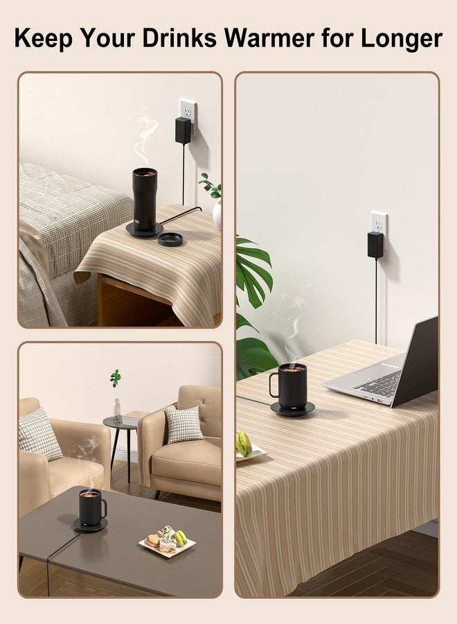 WUKUR Charging Coaster 2 Compatible with Temperature Control Mug 2 and 1, Charger Dock Base for Smart Travel Temperature Cup Accessories - Image 4