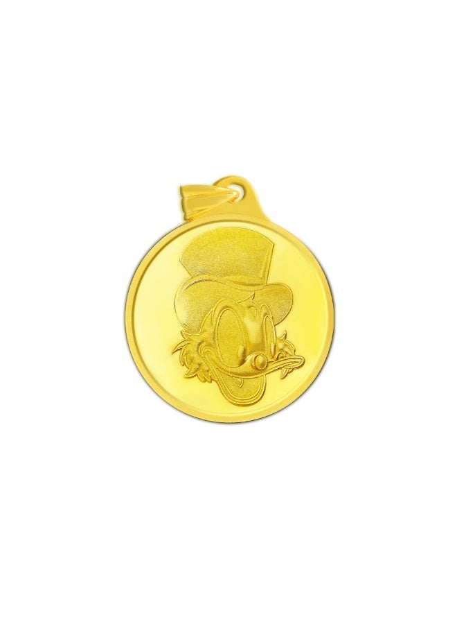 BTC Disney Scrooge McDuck 2.35 Grams BTC Pendant 999.9 Purity - Image 1
