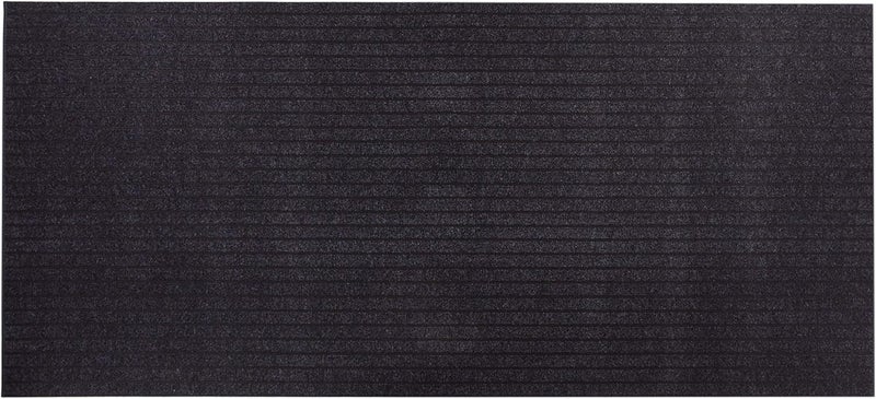RugStylesOnline Custom Size Runner Rug Ribbed Ridges IndoorOutdoor Runner Rug Ridge Design for Better Traction Slip Resistant Rubber Backing Cut to Size Grey 36 in x 12 ft - Image 5
