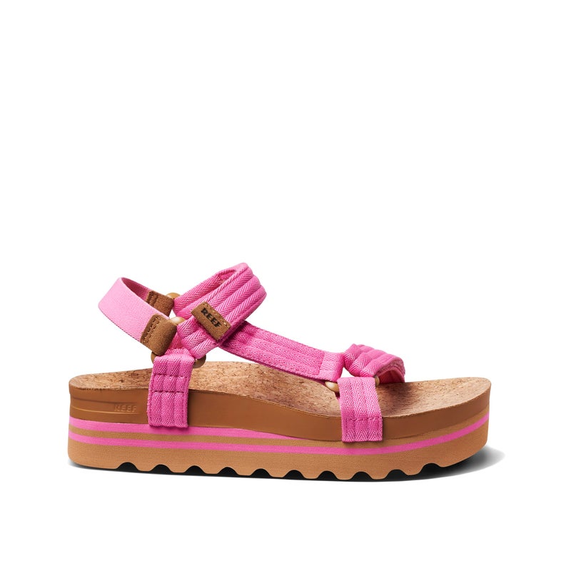 Reef Cushion Rem Hi Womens Platform Sandal, Adjustable Strap, Arch Support and Heel Cupping, Malibu, 8 - Image 3