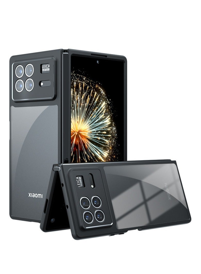 general It is suitable for Xiaomi Mi Mix Fold 3 phone case, airbag, anti-drop skin feeling, business odd nail folding one-piece phone case