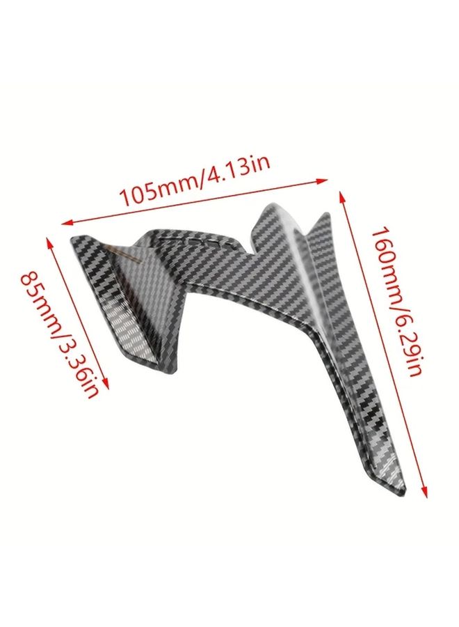 Grey Front Winglets Windscreen Fairing Aerodynamic Cover For ADV160 Motorcycle - Image 2