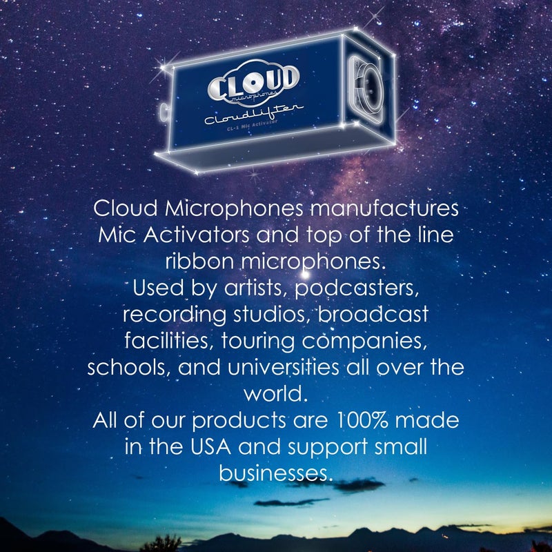 Cloud Microphones ميكروفونات كلاود - مُعزز الميكروفون CL-1 - مضخم صوت ميكروفون فائق النقاء - صنع في الولايات المتحدة الأمريكية - Image 3