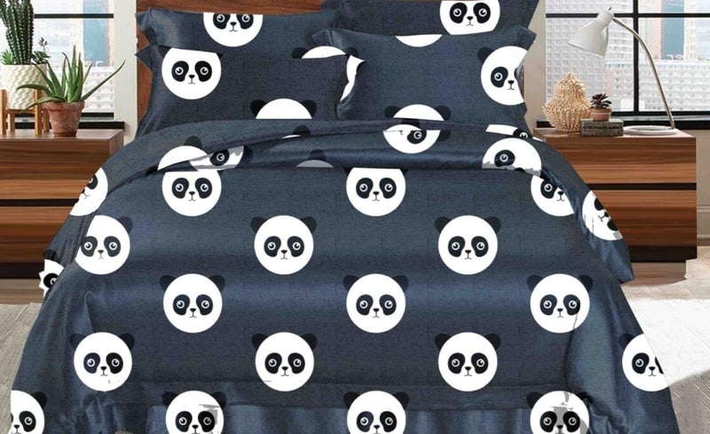 Pure Cotton Bedsheet for Double Bed250 TC Double 3D Printed Bedsheet with 2 Large Size Pillow Covers 90 x100 Printed Bedsheet with 2 Pillow Covers  - Image 2