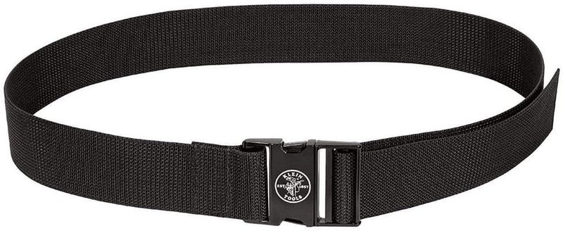 Klein Tools 5705 PowerLine Heavy-Duty Web Work Belt - Adjustable Nylon with Metal Buckle - Image 1