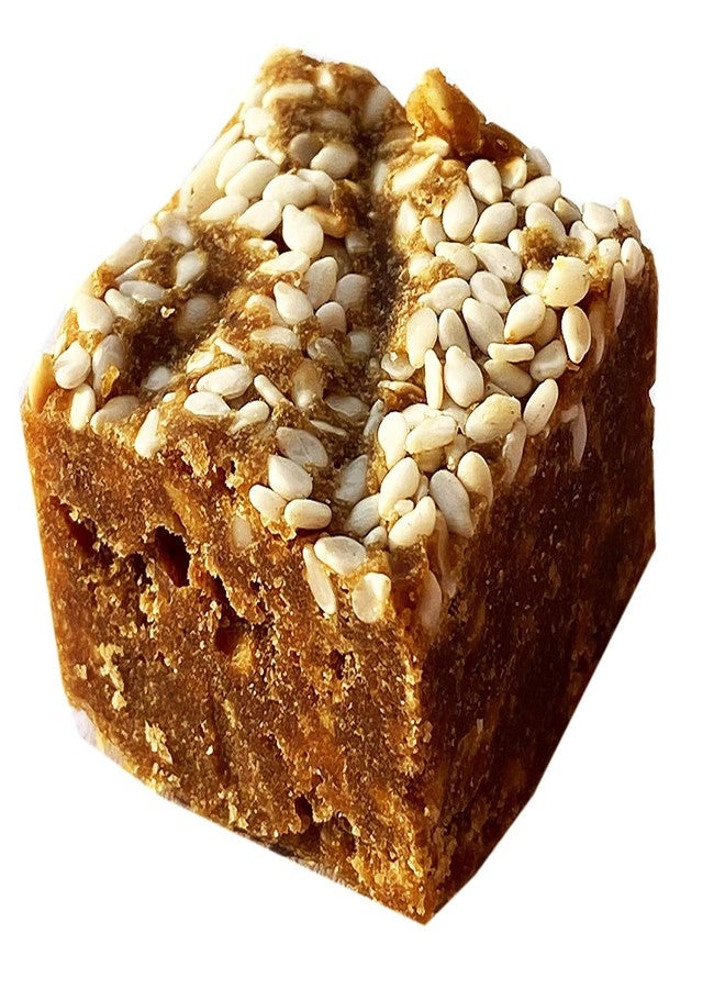 SENO Jaggery Cubs with Sesame and Roasted Peanuts, Gud with Till and Mumfali, Bellam, Khasta Gajak/Gur Gajak/Khasta Gajak - 500 Gms - Image 2