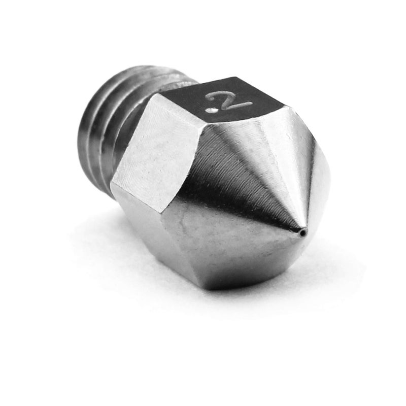 Micro-Swiss Microswiss MK8 Brass Plated Wear Resistant Nozzle (MakerBot, CraftBot, Creality, CR10, Ender, Tevo Tornado) (Value Pack) - Image 2