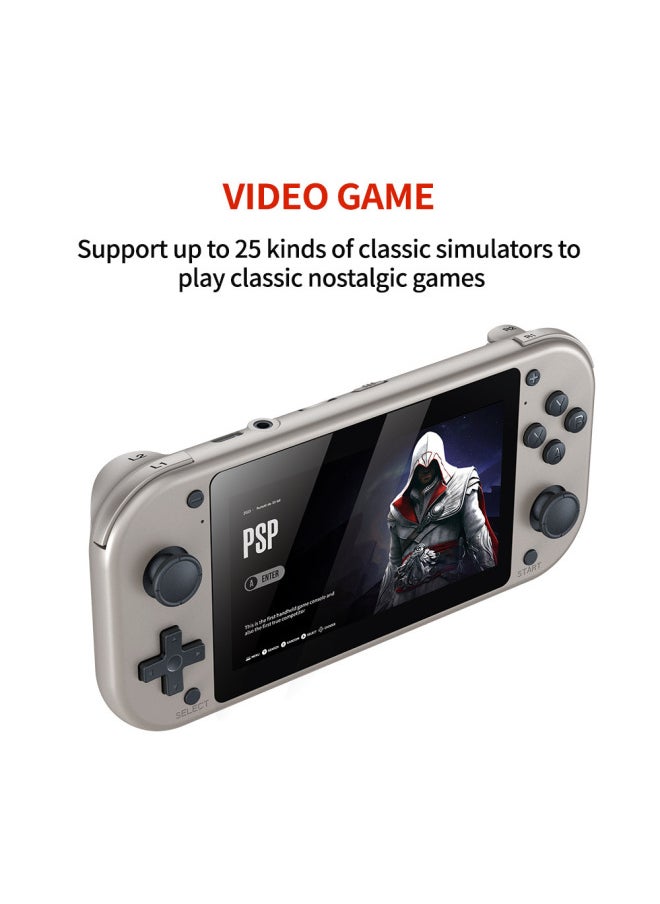 Generic - M17 Handheld Game Machine 4.3 "4K HD 3D Large Screen Retro Nostalgic PSP Arcade Game Machine Cross-border-Model:M17【64gb】(without Card) - Image 1