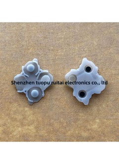 PS5 Handle Key Conductive Adhesive Cross Key L1R1 Key Rubber Pad PS5 Game Handle V1 V2V3 Conductive Adhesive-Product Color:Ps5-3 Generation Abxy Button Glue/single
