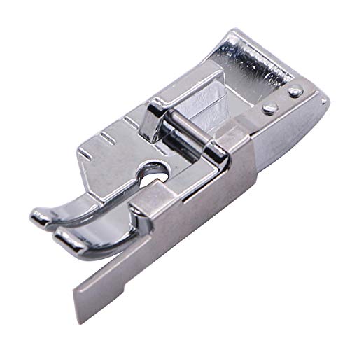 Stormshopping 1/4'' (Quarter Inch) Quilting Patchwork Sewing Machine Presser Foot with Edge Guide for All Low Shank Snap-On Singer, Brother, Babylock, Euro-Pro, Janome, Juki, Kenmore, New Home, White, Simplicity - Image 3
