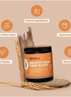 The Good Bug Smooth Move Fiber Boost 30 Servings Powder (Pack of 3)  - Image 3