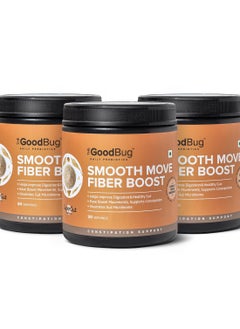 The Good Bug Smooth Move Fiber Boost 30 Servings Powder (Pack of 3)  - Image 1