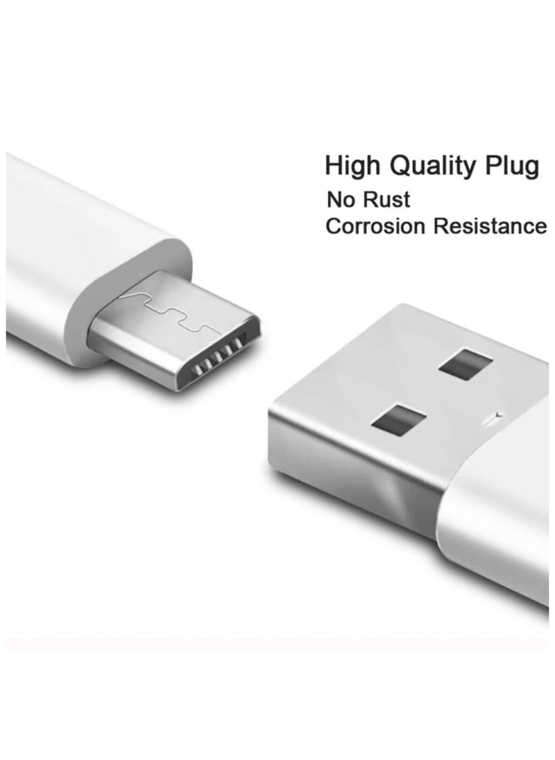 traditious Micro USB Cable 1M, Quick Charger Cable, USB to Micro USB Android Charging Cord for PS4 Controller, Samsung S7 S6, Note 6, LG, Nexus, Nokia – White  - Image 4