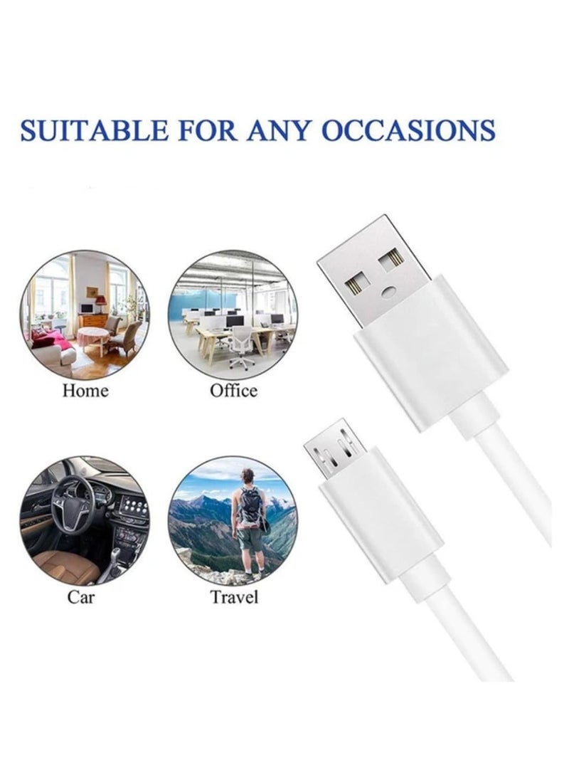 traditious Micro USB Cable 1M, Quick Charger Cable, USB to Micro USB Android Charging Cord for PS4 Controller, Samsung S7 S6, Note 6, LG, Nexus, Nokia – White  - Image 5