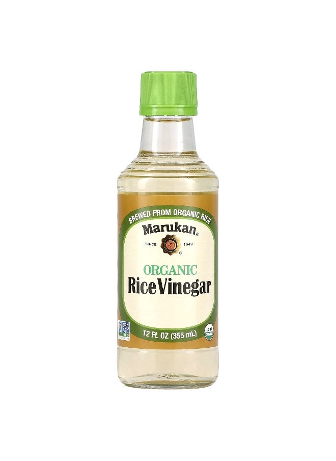 Marukan Marukan, Organic Rice Vinegar , 12 fl oz (355 ml)  - Image 1