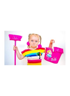 Generic Big Size Cleaning Mop Trolley 29 Pcs Housekeeping Set Toys - Little Helper Cleaning Trolley Cart with Many Cleaning Kit Accessories  - Image 5