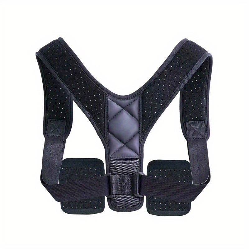 Generic On behalf of labeling manufacturers wholesale cross-border hunchback correction belt adult correction orthosis posture correction belt black with holes 