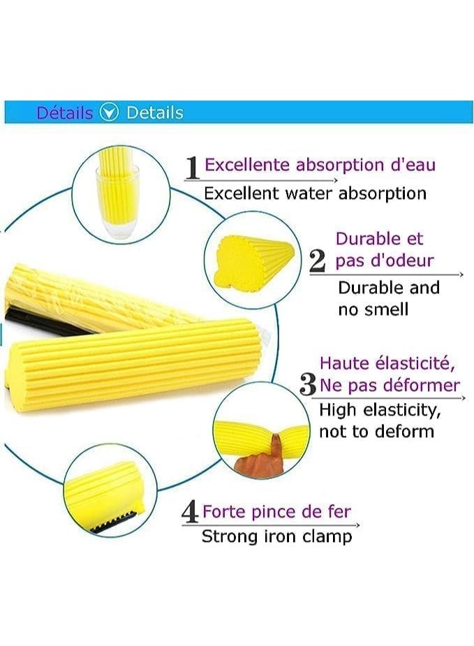 ممسحة أرضية – ممسحة مطاطية قوية لتنظيف الأرضيات وإزالة الماء والغبار – مناسبة للحمام والمطبخ والبلاط – متعددة الألوان – قطعة واحدة - Image 3