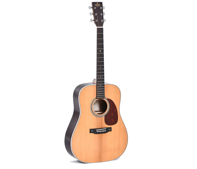 Sigma DT-1 Dreadnought Acoustic Guitar - Natural - Image 2