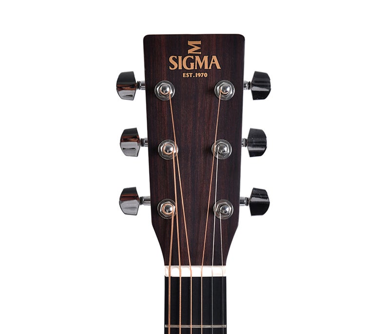 Sigma DT-1 Dreadnought Acoustic Guitar - Natural - Image 4