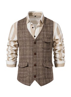 KUYING New Fashionable Casual Suit Vest  - Image 1