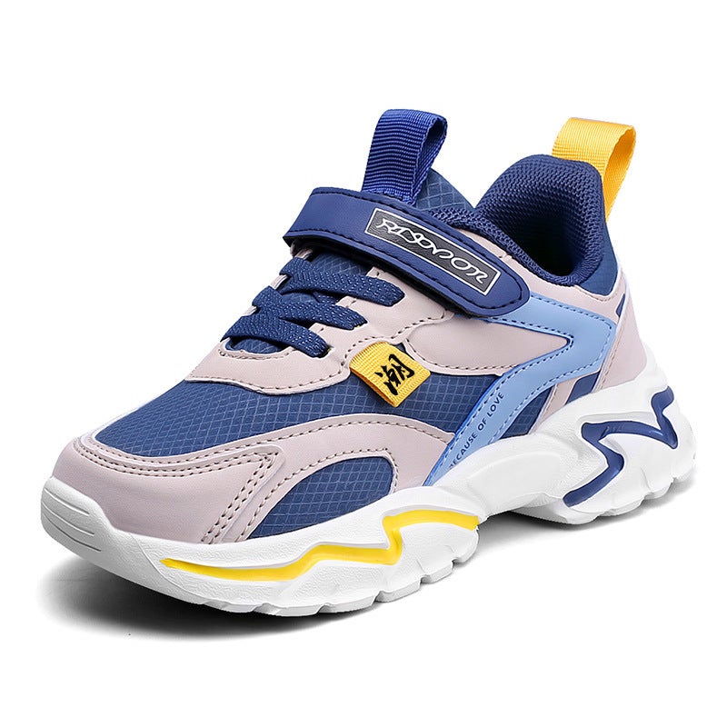 Mesh Sneakers Lightweight Flexible Sole Walking Shoes For Kids Indoor And Outdoor Activities - Image 1