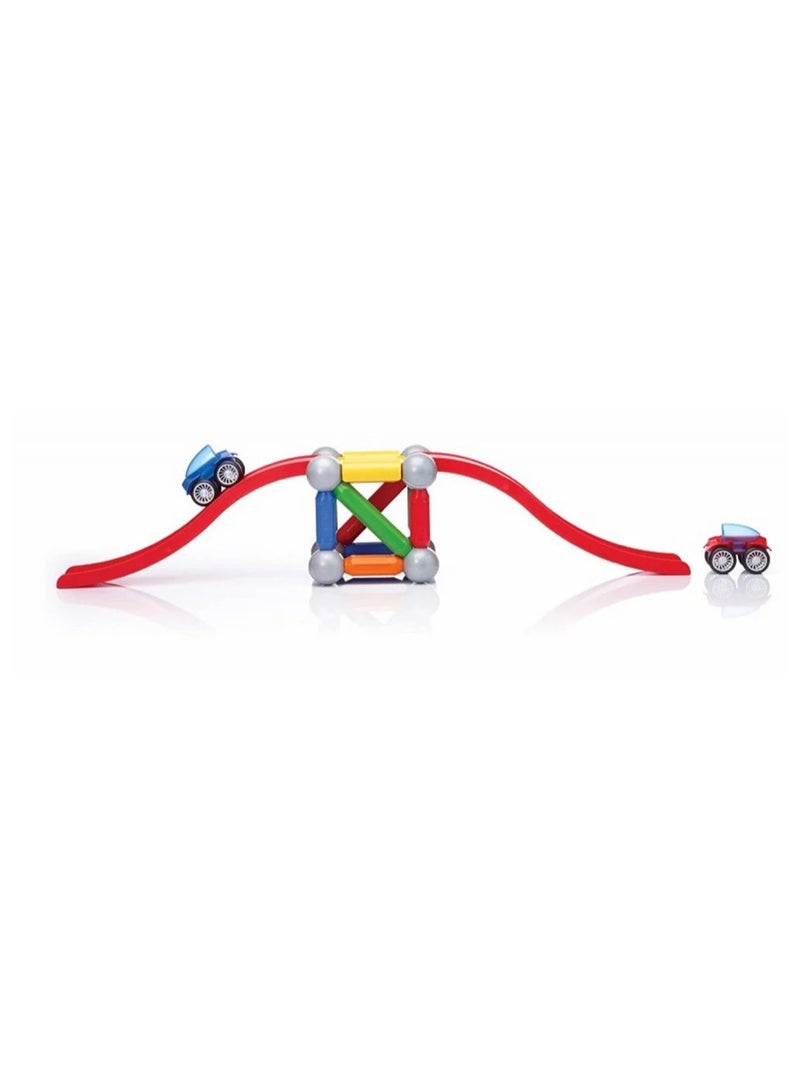 Educational Magnetic Building Set MAGNETIC FRIEND – 58 Pieces for 3D Creative Play  - Image 2