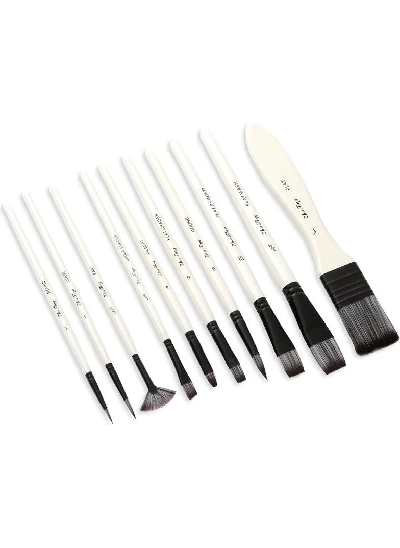 Valkyrie 10 Piece Professional Paint Brush Set
