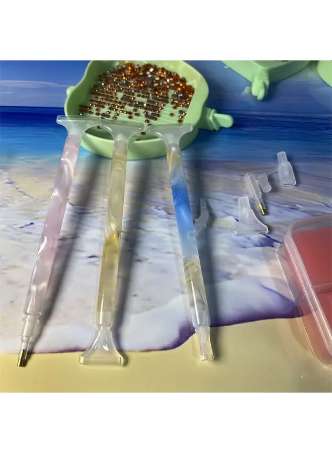 5D Diamond Painting Pen Blue Cross Stitch Drill Pen For Diamond Embroidery Art - Image 5