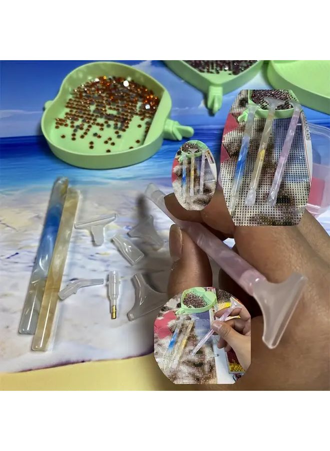 5D Diamond Painting Pen Blue Cross Stitch Drill Pen For Diamond Embroidery Art - Image 1