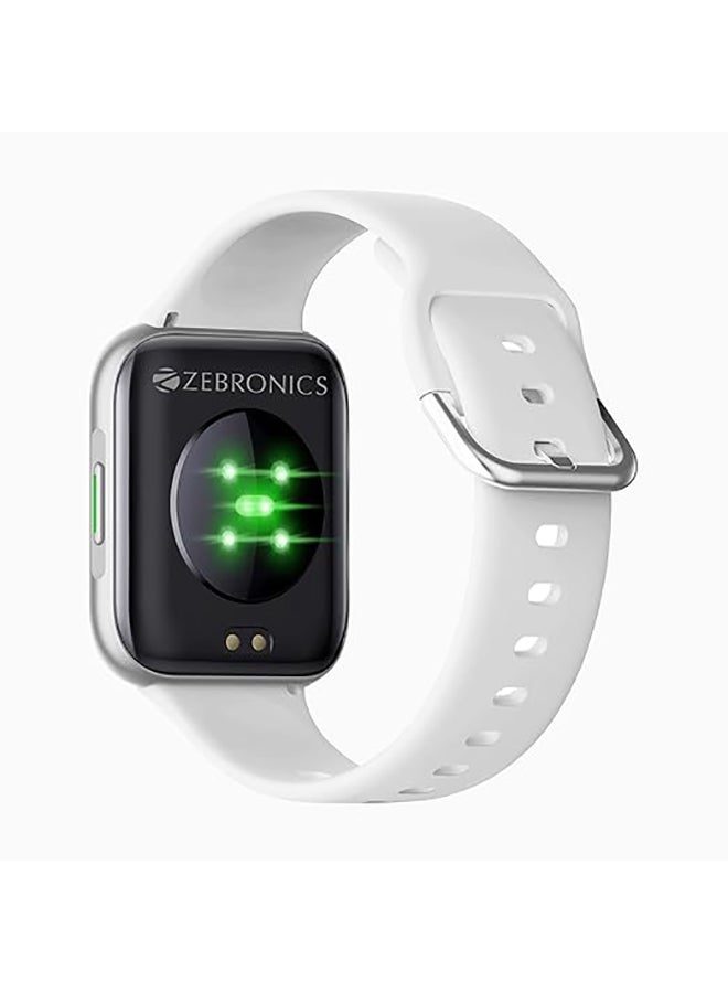 ZEBRONICS ساعة لياقة بدنية ذكية - زيب-فيت1220CH مجددة - فضي - Image 3