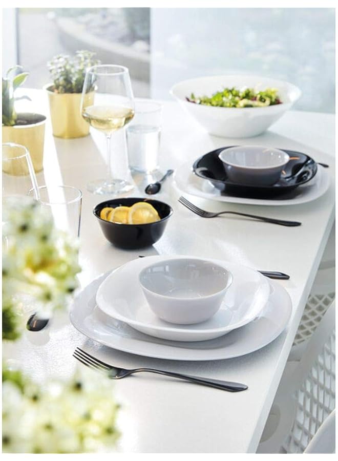 Luminarc Carine Noir Bowl,6Pc Set Black Made In France - Image 2