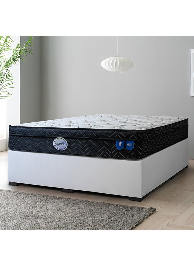Bed and Mattress Zone Cinderella Euro Top Pocket Spring Mattress 200x210 Super King Size  - Image 2