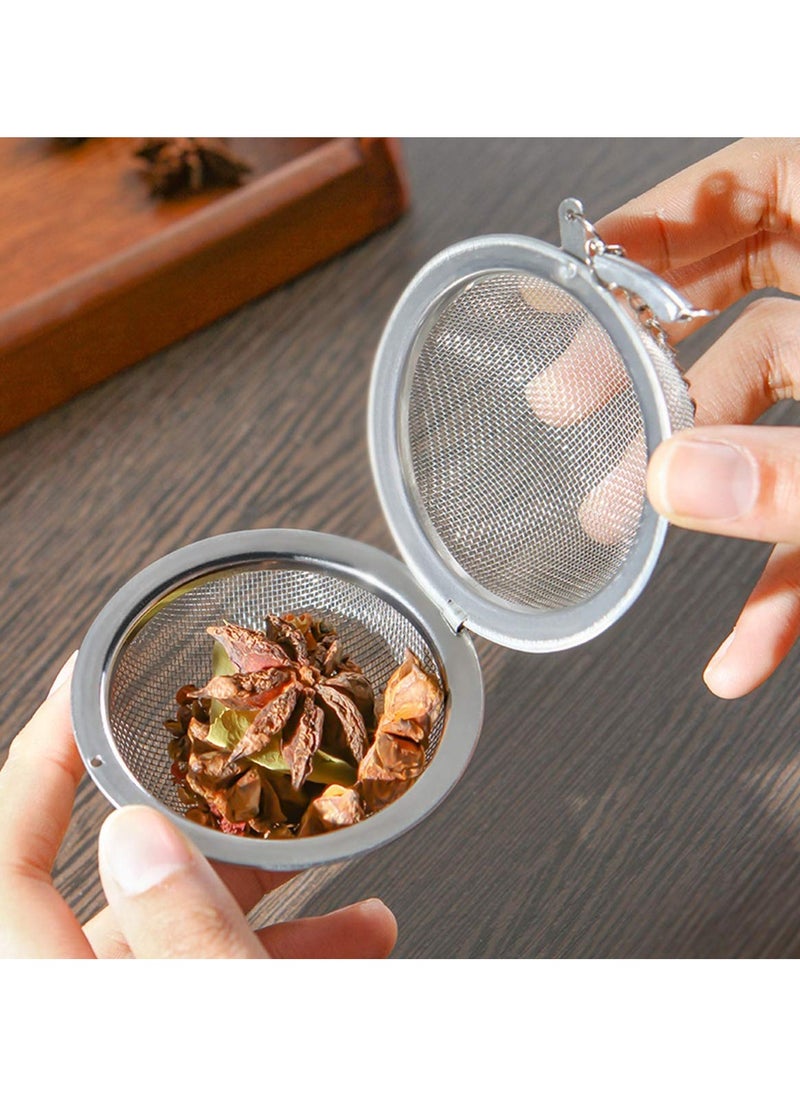 sokany - 2 PCS Tea Strainers, Tea Infuser Tea Ball Straine (Sliver) - Image 1