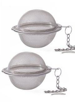 sokany 2 PCS Tea Strainers, Tea Infuser Tea Ball Straine (Sliver)  - Image 5