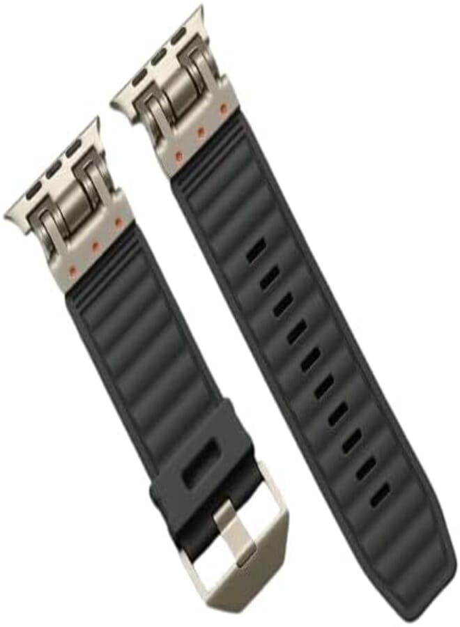 Next Next Store Sport Silicone Band Compatible with iWatch Series 1/2/3/4/5/6/7/8/9/10/Ultra/2 42/44/45/49 - Soft Design Fits All Versions