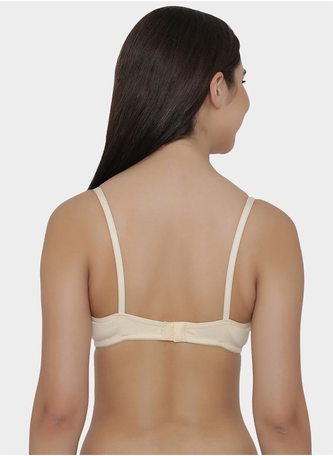 Clovia - Non Padded Non Wired Full Coverage T-Shirt Bra by Styli - Image 1