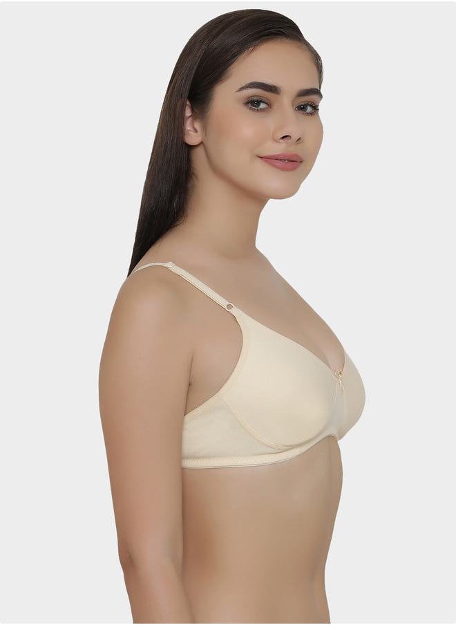 Clovia - Non Padded Non Wired Full Coverage T-Shirt Bra by Styli - Image 1