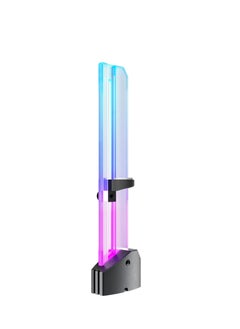 Video Card Sag Holder bracket, 5V Addressable RGB Graphics Card GPU Brace Support Video Card, Built-in 5V ARGB Strip, Adjustable Length and Height Support, Edge Lit Glass Universal GPU Bracket