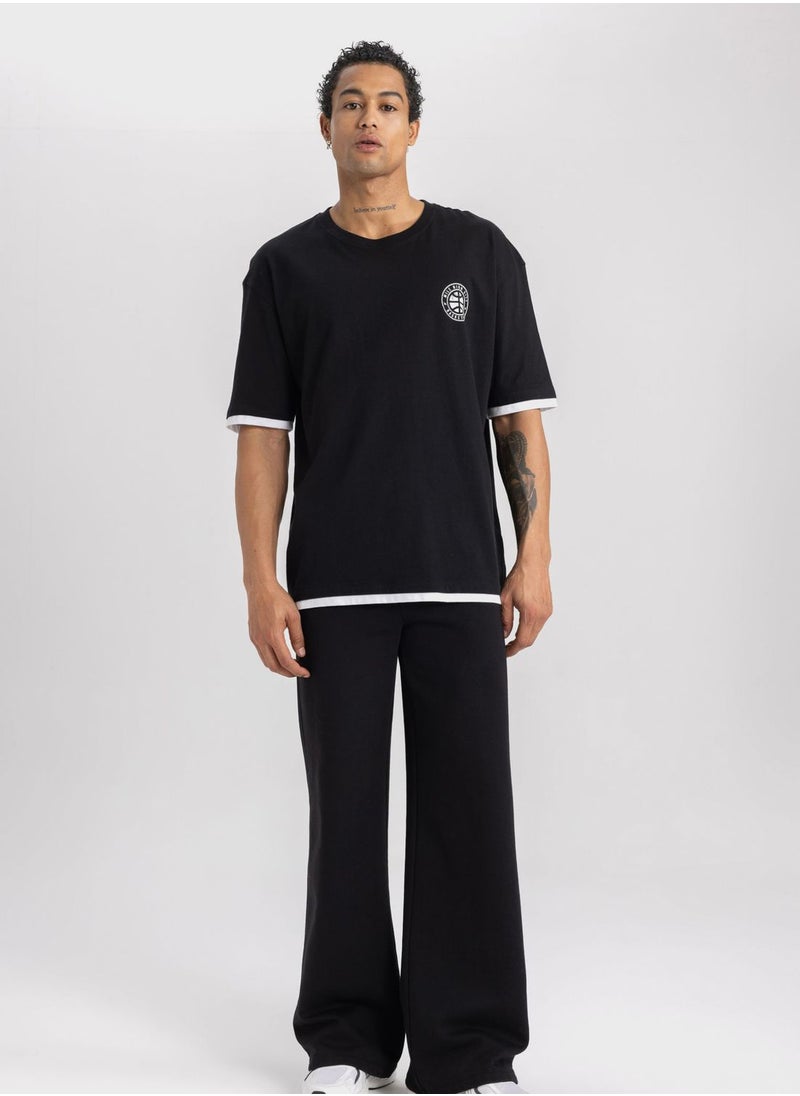 DeFacto Man Licensed Denver Nuggets (Nbaden1000) Oversize Fit T-Shirt  - Image 3
