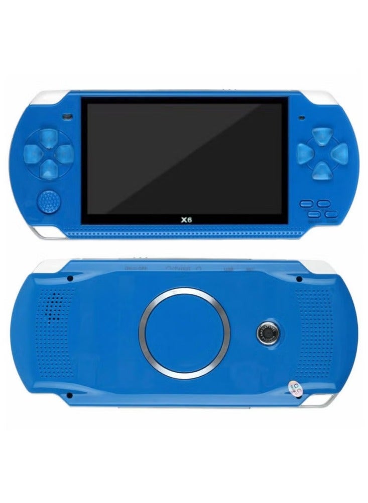 X6 Retro Handheld Video Game Console, 8GB 128-bit 10000+ Games 4.3inch, Support Music Video with Camera - Image 1