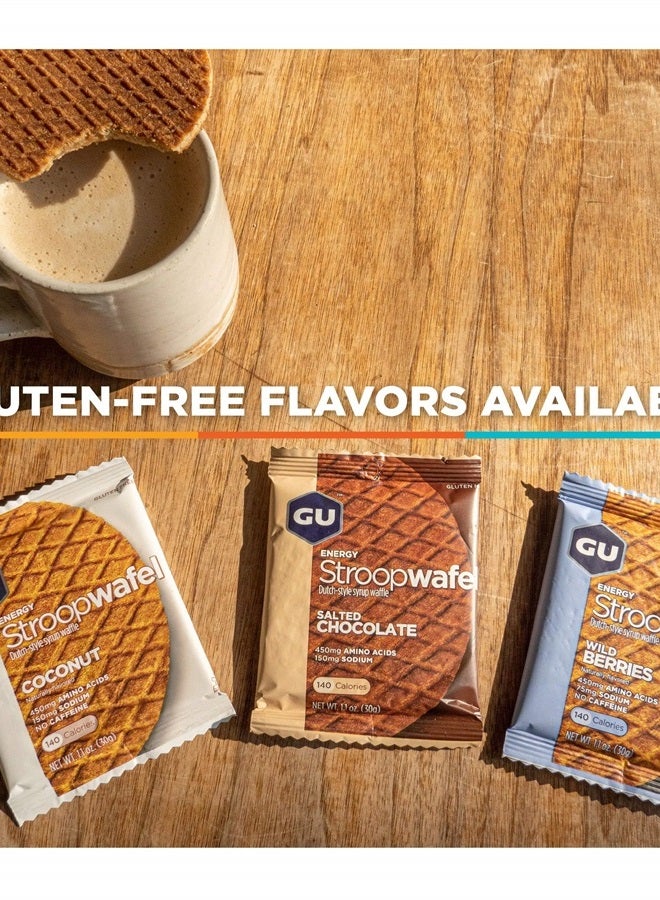 GU Energy Stroopwafel Variety Pack Sports Nutrition Waffle, Caffeine Included, and Kosher Dairy, On-The-Go Energy for Any Workout, 16 Count - Image 5