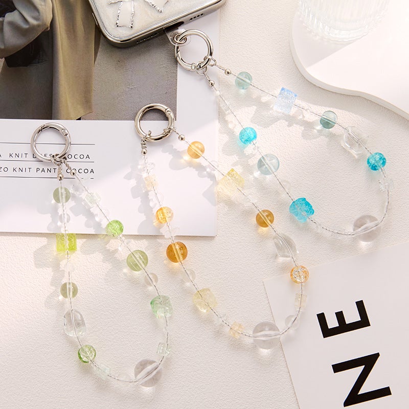 New Energy Stone Crystal Pendant Car Keychain 2025 Women''s Exquisite Backpack Pendant with Beautiful Meaning Jewelry - Image 4