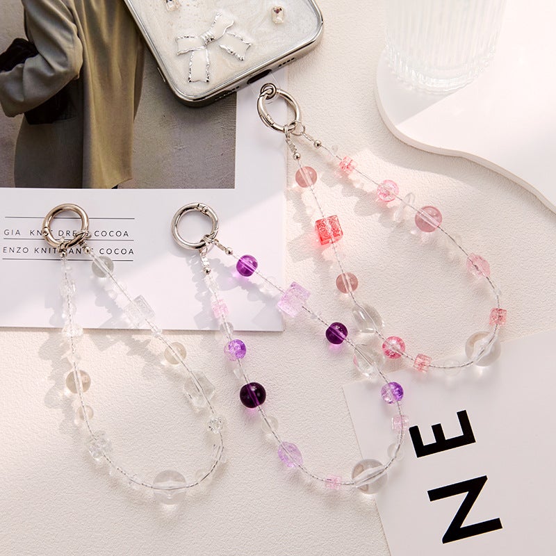 New Energy Stone Crystal Pendant Car Keychain 2025 Women''s Exquisite Backpack Pendant with Beautiful Meaning Jewelry - Image 3
