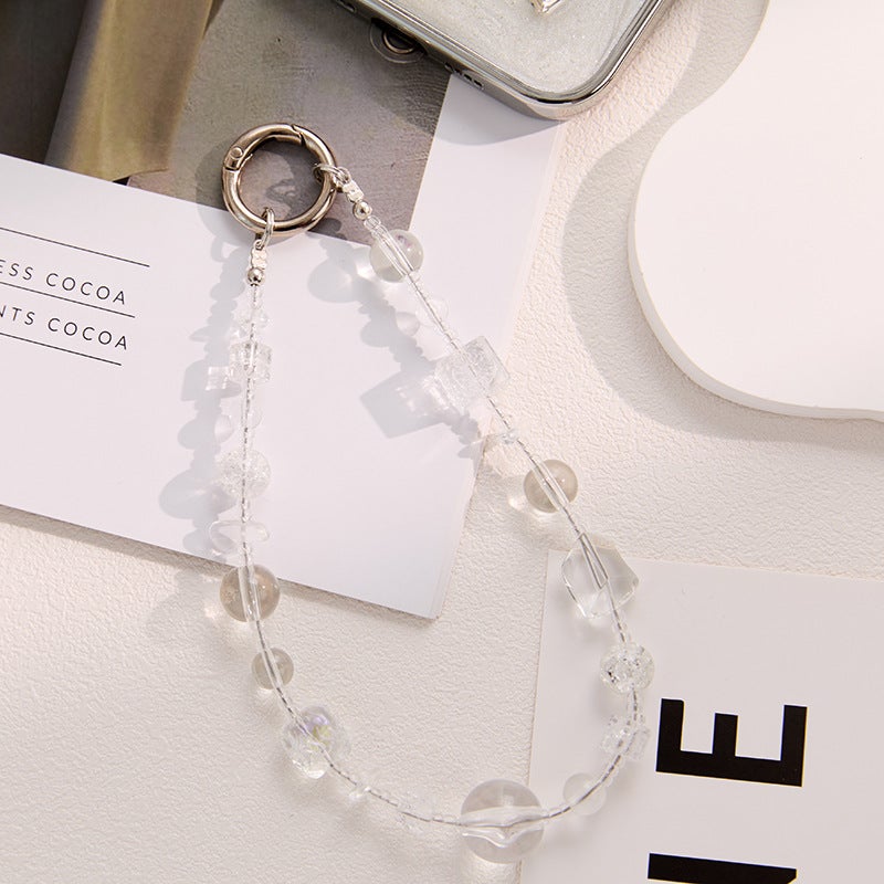 New Energy Stone Crystal Pendant Car Keychain 2025 Women''s Exquisite Backpack Pendant with Beautiful Meaning Jewelry - Image 1