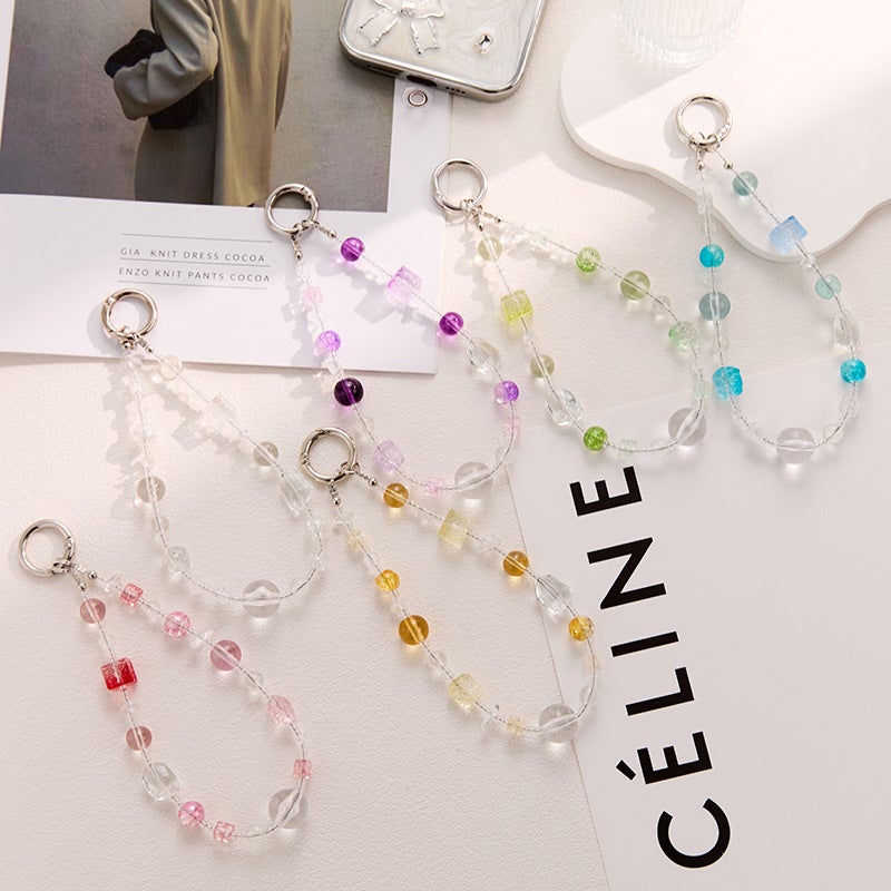 New Energy Stone Crystal Pendant Car Keychain 2025 Women''s Exquisite Backpack Pendant with Beautiful Meaning Jewelry - Image 2
