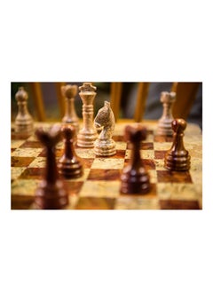 RADICALn Handmade Coral and Red Marble 15 Inch Chess Set Perfect for Home Decor Best Tournament Game  - Image 5