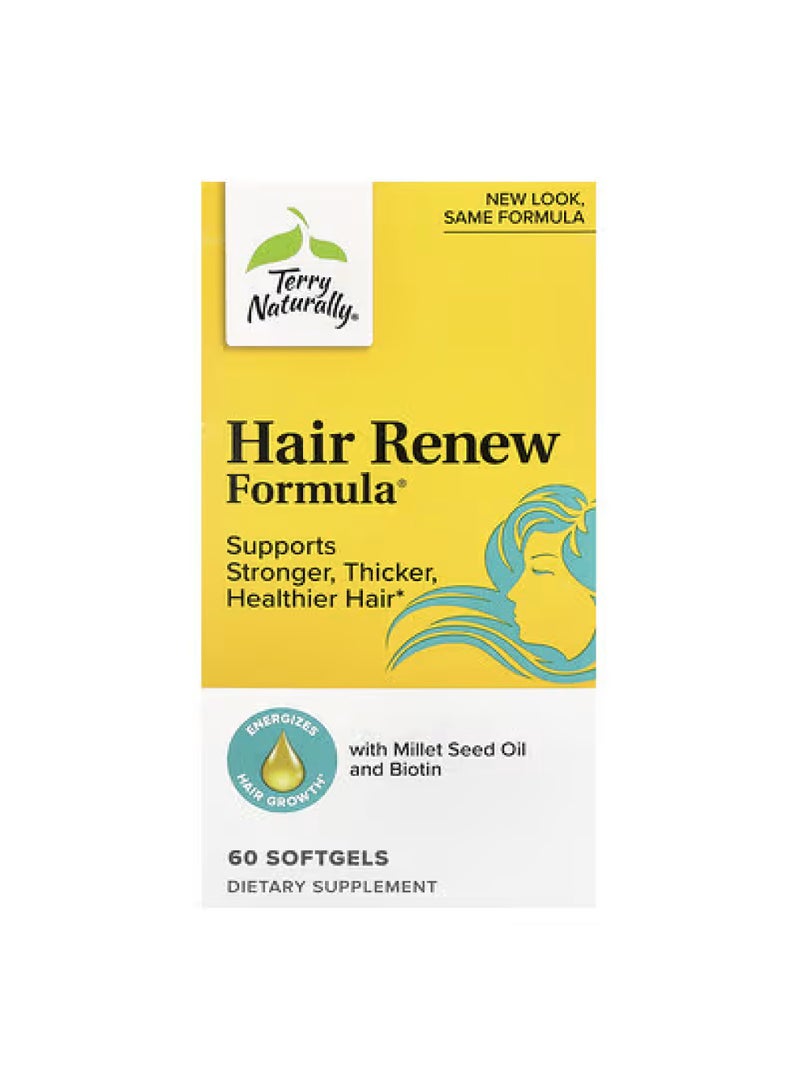 تركيبة تجديد الشعر®، 60 كبسولة هلامية