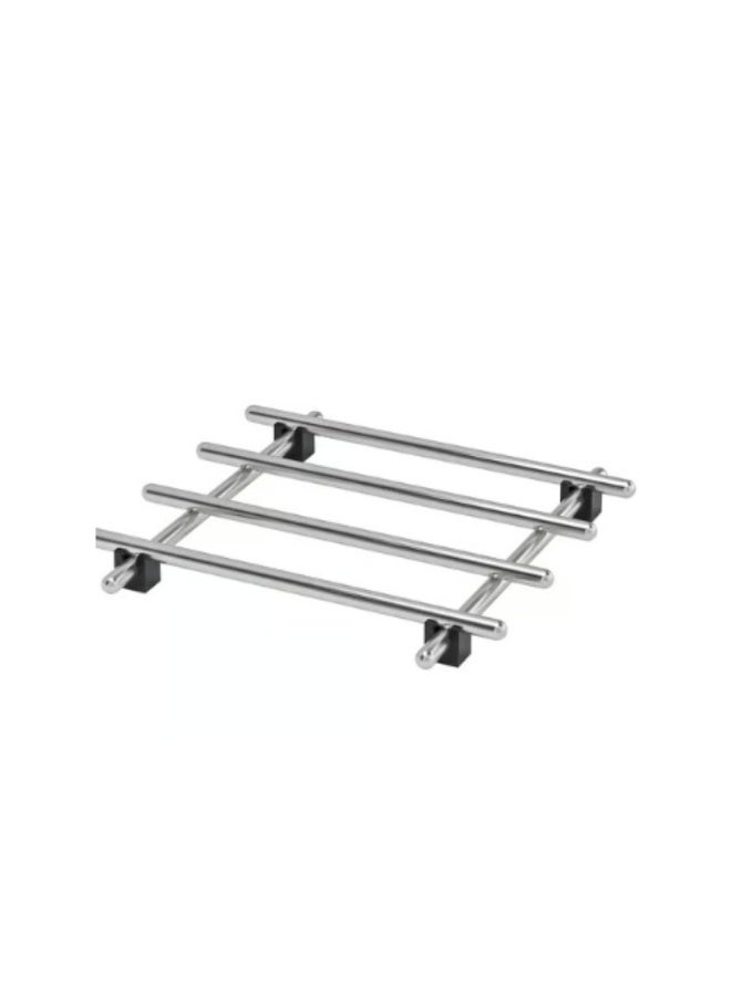 LAMPLIG LÄMPLIG Pot stand, stainless steel, 18 x 18 cm - Image 1