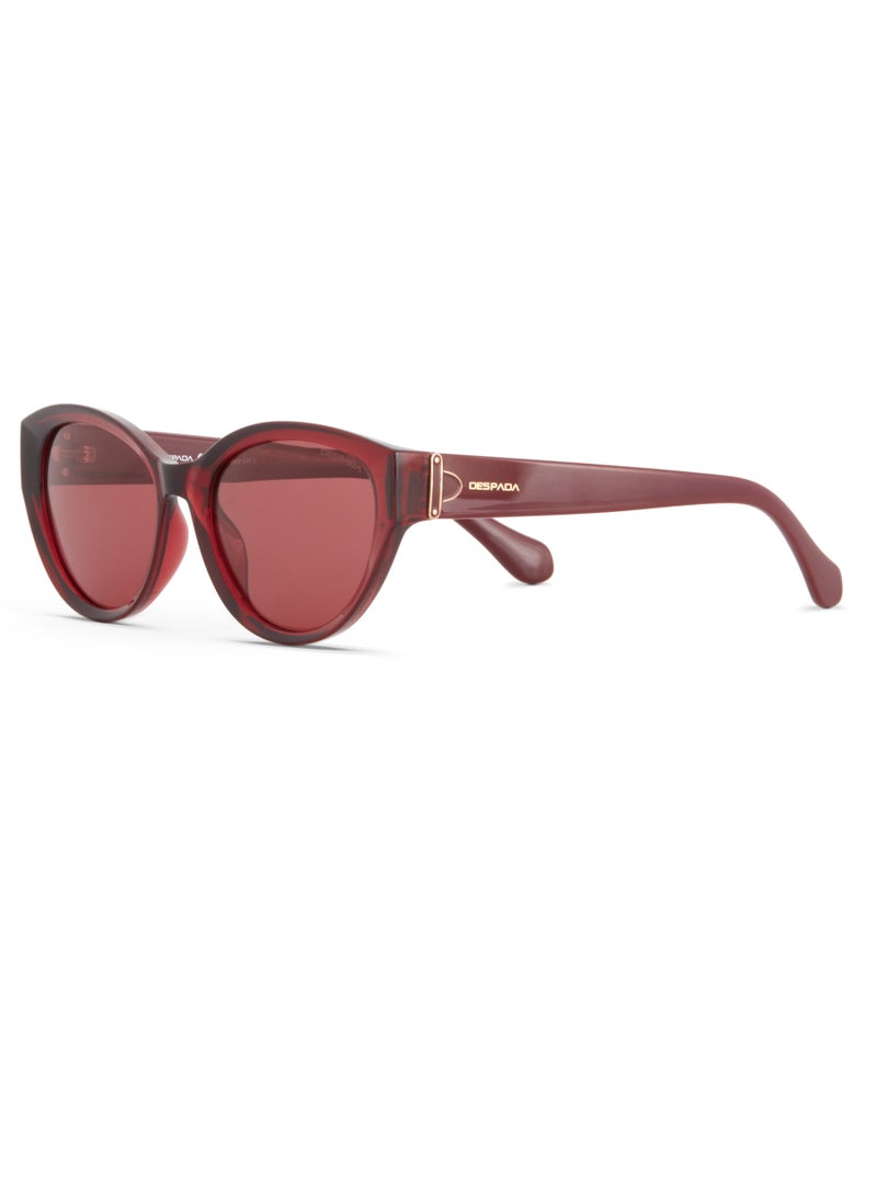 DESPADA Despada Women's Full Rim Polarized Cat-Eye Sunglasses DS 2336 C4 - Image 1